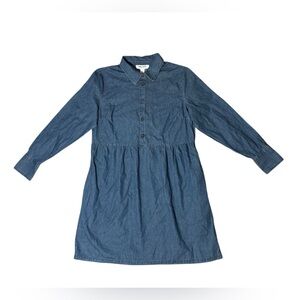 Nine West Denim Style long sleeve dress size Medium